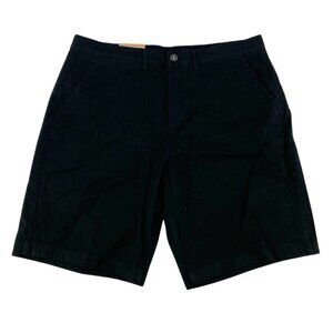 JACHS | Men's Flat Front Shorts | Black | Size 34